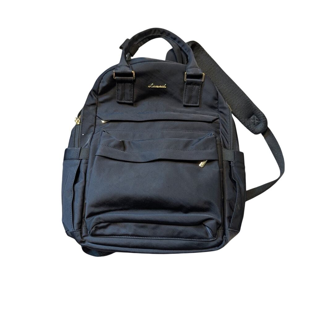 Lovevook Laptop Backpack Womens Medium Black Professional Travel Commuter Tech